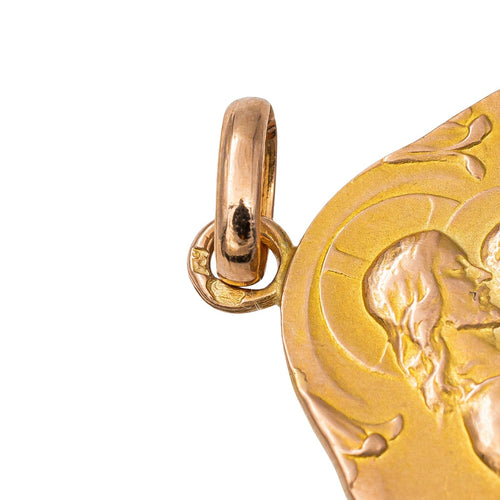 Pendentif Pendentif Médaille religieuse Or jaune 58 Facettes 2669422CN
