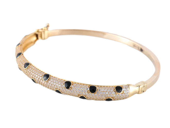 Bracelet BRACELET JONC EMAIL & OR 58 Facettes BO/220089