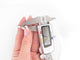 Bague 54 vintage bague CARTIER tank solitaire en or 18k diamant princesse 0.25ct 58 Facettes 257979