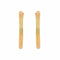 Boucles d'oreilles Or Jaune BOUCLES D’OREILLES CRÉOLES STRIÉS OR 58 Facettes BO/220064