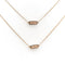 Collier Ginette NY Collier Sautoir Or rose 58 Facettes 2246425CN