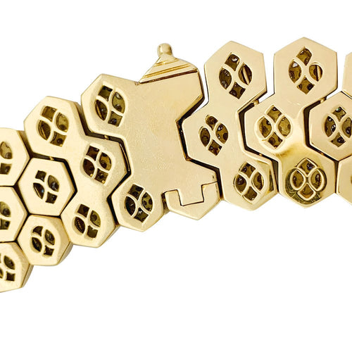 Collier Collier Piaget "Glancy" en or jaune et diamants. 58 Facettes 30887
