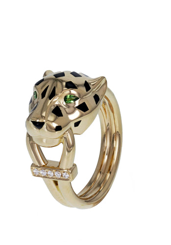 Bague 48 Bague CARTIER Panthère 58 Facettes 63329-59519