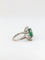 Bague Bague marguerite émeraude et diamants 58 Facettes 617