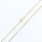 Collier Fine chaine or maille cube 58 Facettes 21-570B