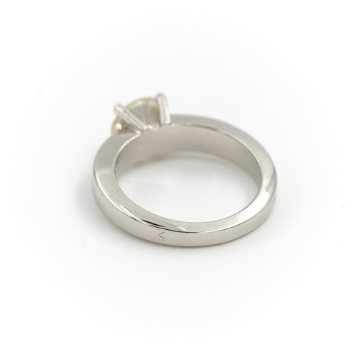 Bague 49 Bague Solitaire Platine Diamant 58 Facettes 1641757CN