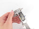 Bague 54 vintage bague CARTIER tank solitaire en or 18k diamant princesse 0.25ct 58 Facettes 257979