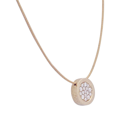 Collier Collier Fred "Miss Fred Moon" or jaune, diamants. 58 Facettes 33500