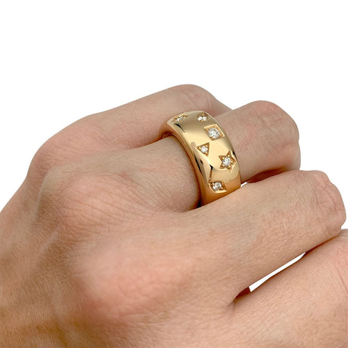 Bague 50 Bague Pomellato, "Iconica", or rose, diamants. 58 Facettes 31956