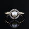 Bague 51 Bague ancienne perle fine diamants saphirs calibrés 58 Facettes 19-344