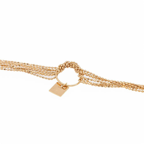 Collier Ginette NY Collier Sautoir Unchained Or rose 58 Facettes 2519838CN