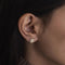 Boucles d'oreilles BOUCLES D'OREILLES "SWANN" OR & ZIRCONS 58 Facettes BO/230070