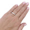 Bague 50.5 Alliance platine et diamants. 58 Facettes 33379