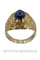 Bague 63 Bague université américaine 58 Facettes 35641