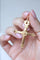 Pendentif Croix régionale Jeannette or jaune 58 Facettes