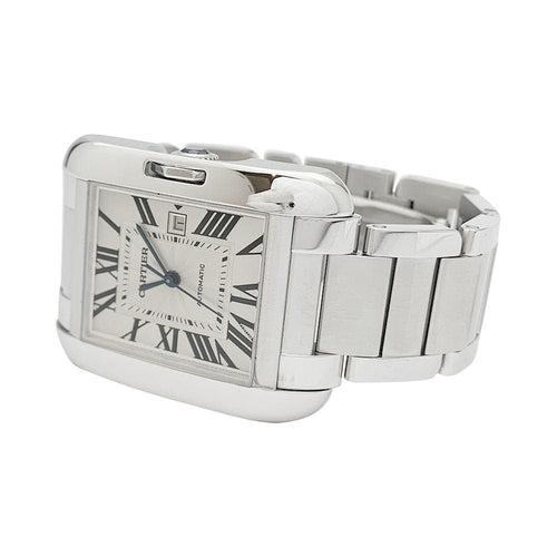 Montre Montre Cartier "Tank Anglaise" en acier. 58 Facettes 31783