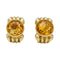 Boucles d'oreilles Boucles d'oreilles Fred, or jaune et citrines. 58 Facettes 31670