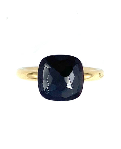 Bague 53 POMELLATO.  Collection Nudo, bague 2 ors et grenat 58 Facettes