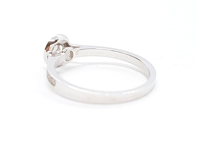 Bague 53 Bague Solitaire Or blanc Diamant 58 Facettes 578681RV