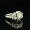 Bague 57 Bague Art déco Or Diamant 58 Facettes