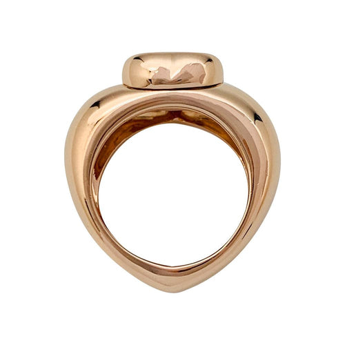Bague 59 Bague Piaget, "Coeur", or rose, rhodolite. 58 Facettes 31256