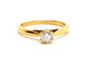 Bague 53 Bague Solitaire Or jaune Diamant 58 Facettes 06338CD