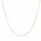 Collier Chaine vintage en or rose gourmette et batonnets 58 Facettes 22-499A