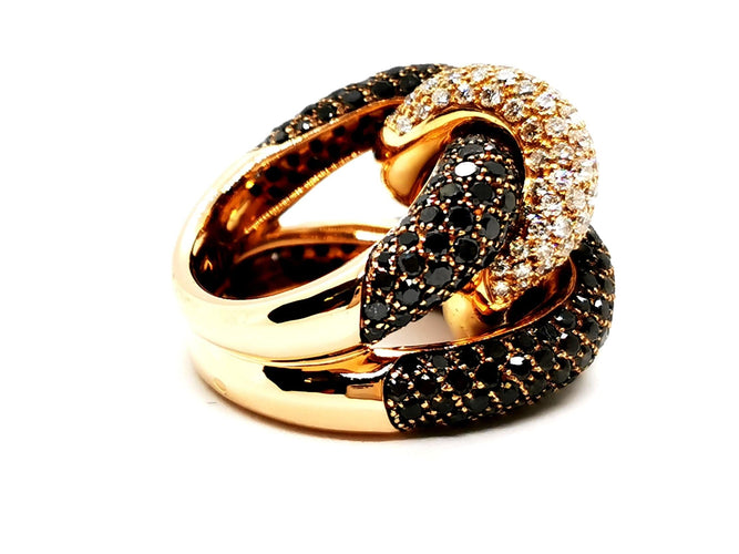 Bague 54 Bague Cocktail Or jaune Diamant 58 Facettes 1186444CN