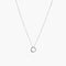 Collier COLLIER « RING » OR & DIAMANTS 58 Facettes BO/220041