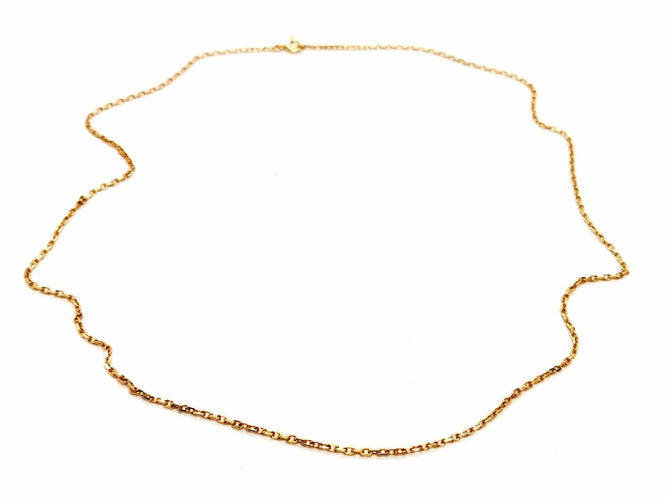 Collier Collier Maille forçat Or jaune 58 Facettes 1751362CN