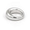 Bague 54 Chaumet Bague Jonc Or blanc 58 Facettes 1599366CN