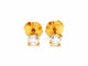 Boucles d'oreilles Boucles d'oreilles Puces Or jaune Diamant 58 Facettes 06432CD