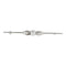 Broche Broche Art Déco en platine, or blanc et diamants. 58 Facettes 30713