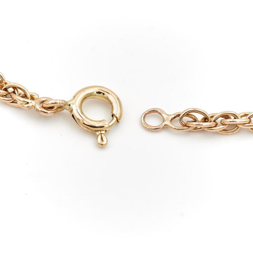 Collier Collier Maille singapour Or jaune 58 Facettes 1468046CN