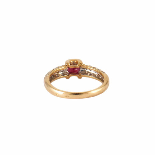 Bague 52 BAGUE EDOM OR & RUBIS 58 Facettes BO/230023