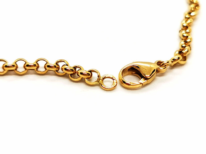 Collier Collier Maille jaseron Or jaune 58 Facettes 1637046CN