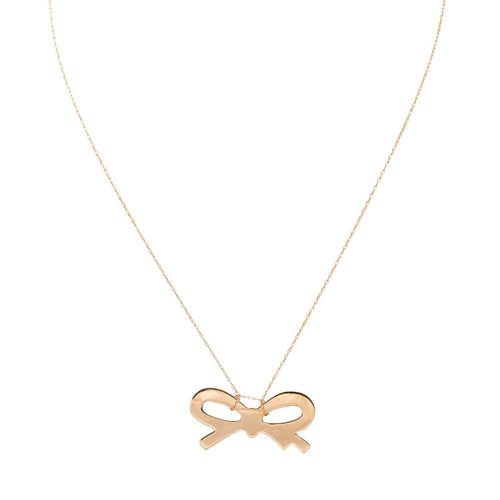 Collier Ginette NY Collier Bow Or rose 58 Facettes 2308937CN