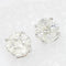 Boucles d'oreilles Puces d'oreilles diamants 0.20 carat or blanc 58 Facettes 23-258A