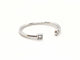 Bague 54 Bague Toi et Moi Or blanc Diamant 58 Facettes 579284RV