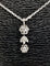 Pendentif Pendentif Or blanc Diamants 58 Facettes AB246