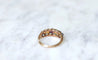 Bague Bague jarretière, diamants taillés rose 58 Facettes