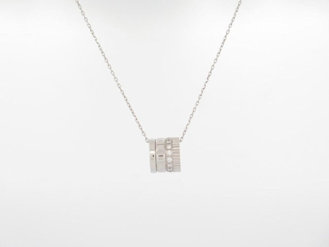Collier collier BOUCHERON pendentif bague quatre radiant or 18k 58 Facettes 256726