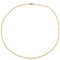 Collier Chaine maille gourmette or jaune 58 Facettes 13-137