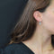 Boucles d'oreilles Boucles d'oreilles or blanc diamants en dormeuses 58 Facettes 22-161A