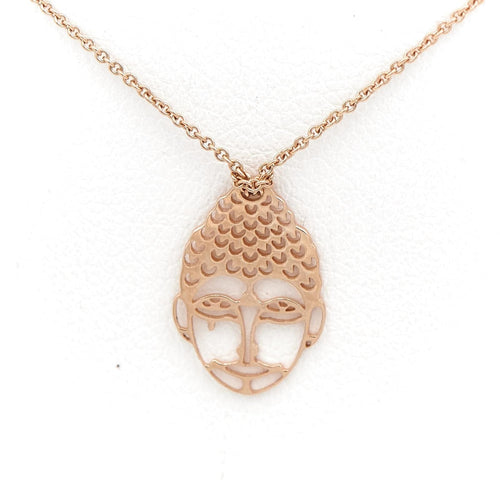 Collier Ginette NY Collier Buddha on Chain Or rose 58 Facettes 2199950CN