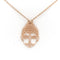 Collier Ginette NY Collier Buddha on Chain Or rose 58 Facettes 2199950CN