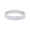 Bague 57 Alliance Boucheron "Quatre Radiant Edition" or blanc. 58 Facettes 33490