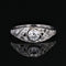 Bague 54 Bague jonc ancienne diamants 58 Facettes 18-164