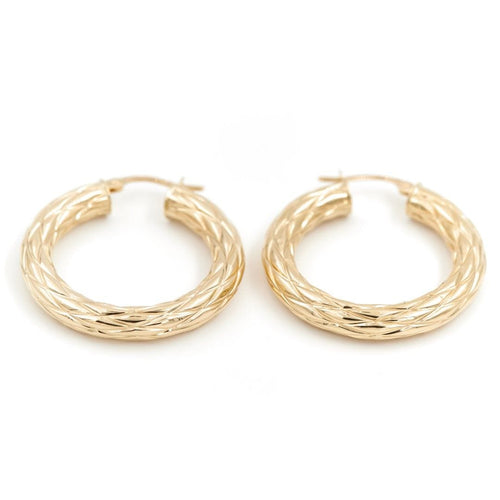 Boucles d'oreilles Boucles d'oreilles Créoles Or jaune 58 Facettes 2024145CN