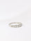 Bague Bague jarretière ancienne platine diamants 0,5 ct 58 Facettes J109